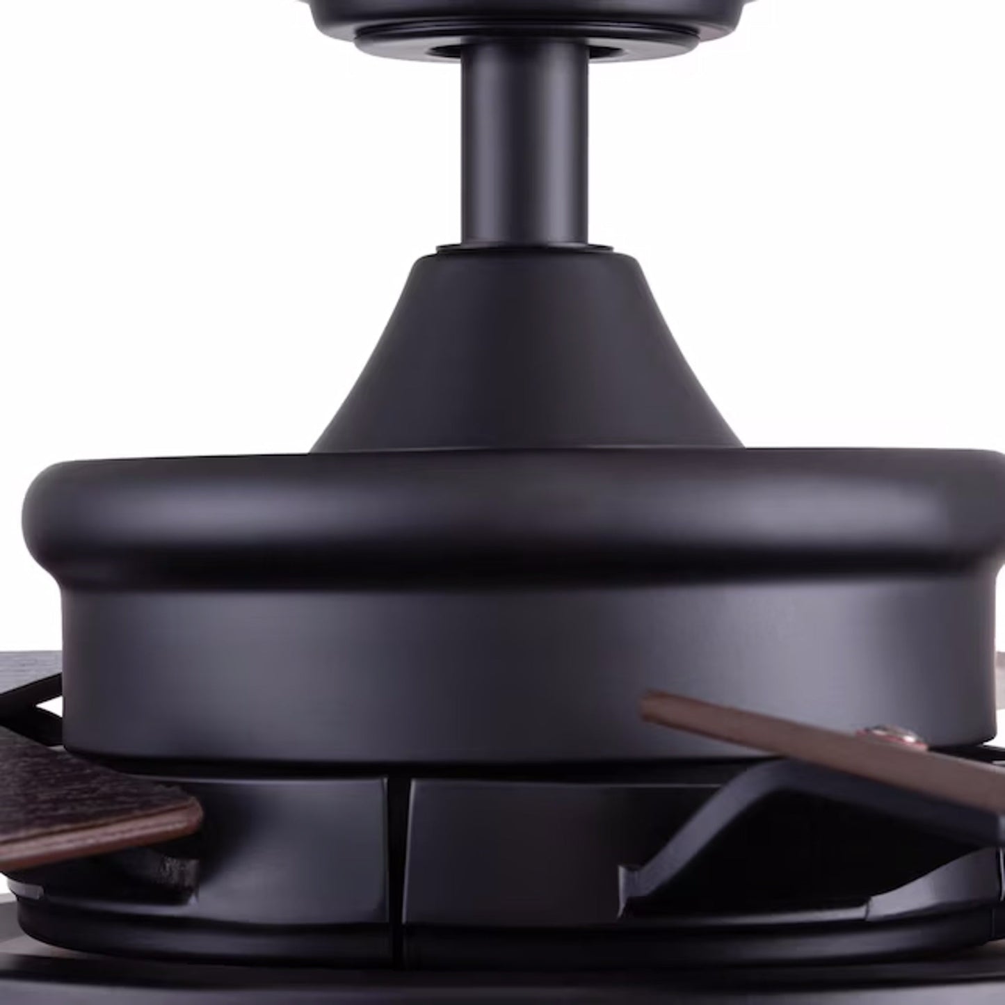 Honeywell Carnegie Ceiling Fan, Quiet Motor and Remote Control, 52", Matte Black