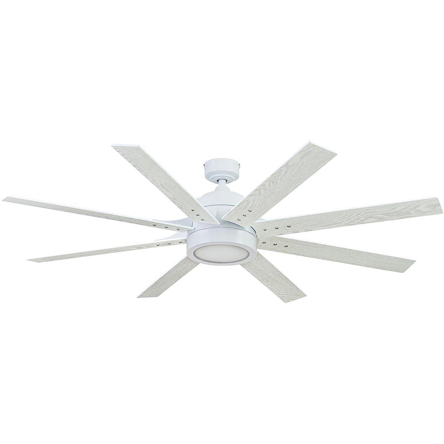 Honeywell Xerxes Ceiling Fan, Quiet Motor and Remote Control, 62", Bright White