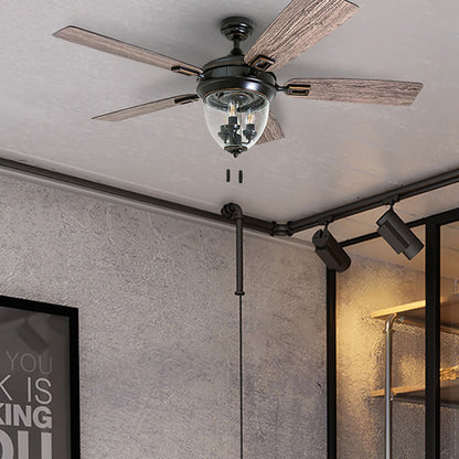 Honeywell Glencrest Ceiling Fan, Quite Motor and Pull Chain Control, 52", Bronze