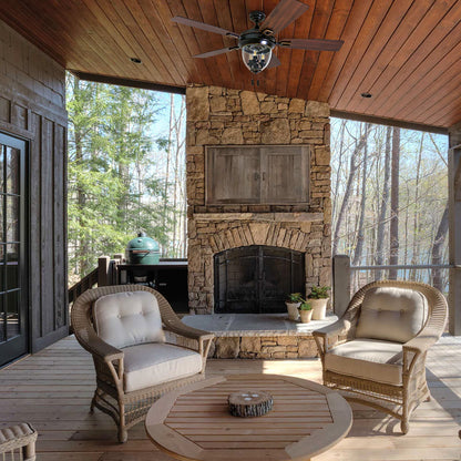 Honeywell Glencrest Ceiling Fan, Quite Motor and Pull Chain Control, 52", Bronze