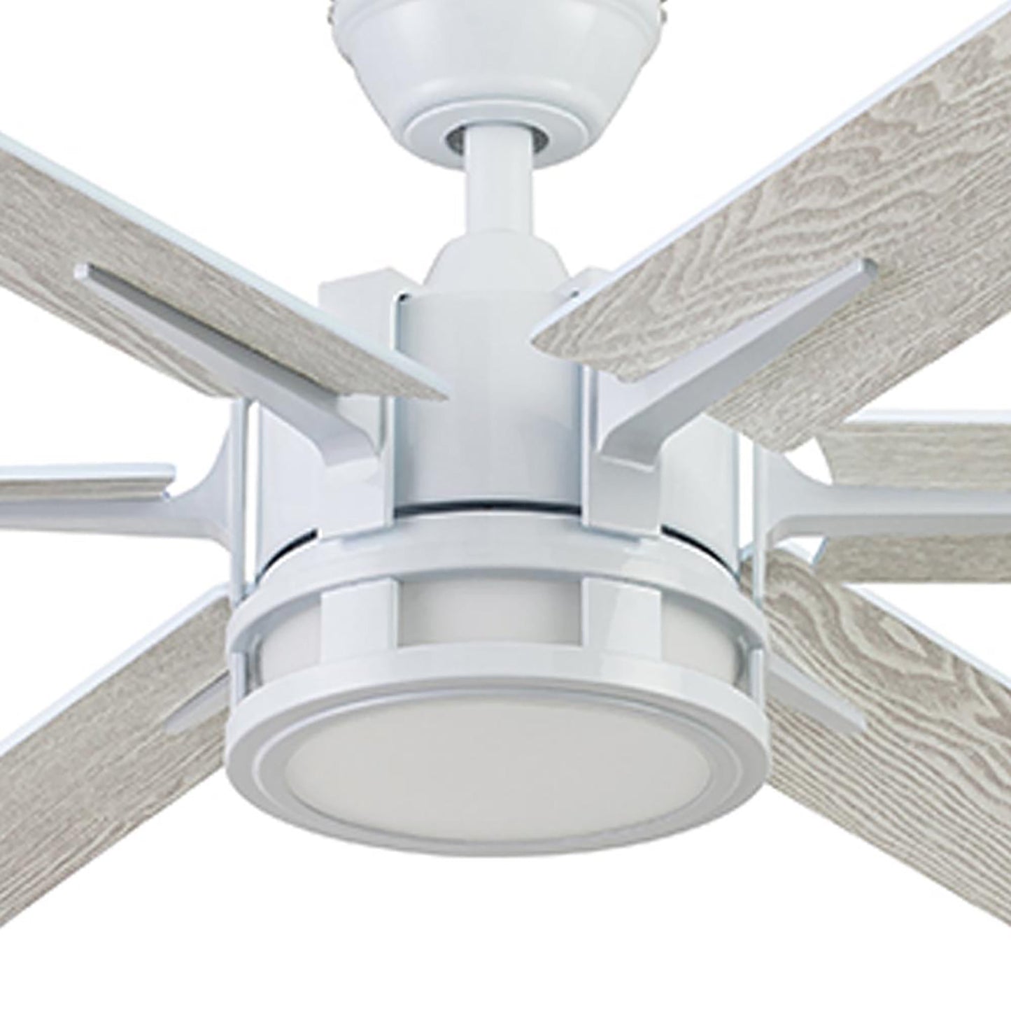 Honeywell Kaliza Ceiling Fan, Quiet Motor and Remote Control, 56", Bright White