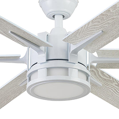 Honeywell Kaliza Ceiling Fan, Quiet Motor and Remote Control, 56", Bright White