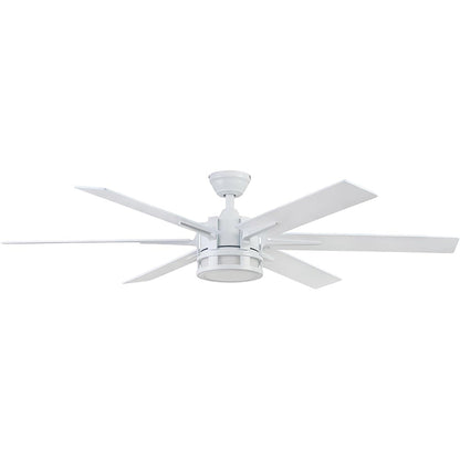 Honeywell Kaliza Ceiling Fan, Quiet Motor and Remote Control, 56", Bright White