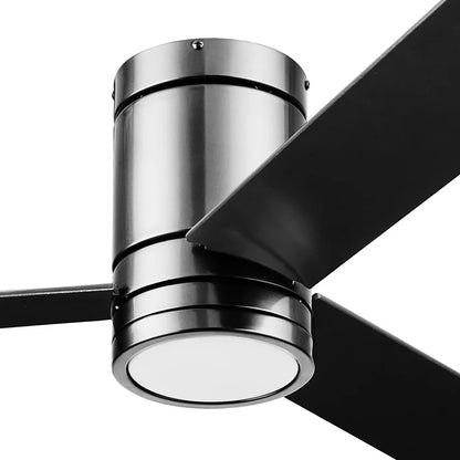 Prominence Home 52" Ceiling Fan, LED Light, Remote, Flush Mount, Espy, Gun Metal