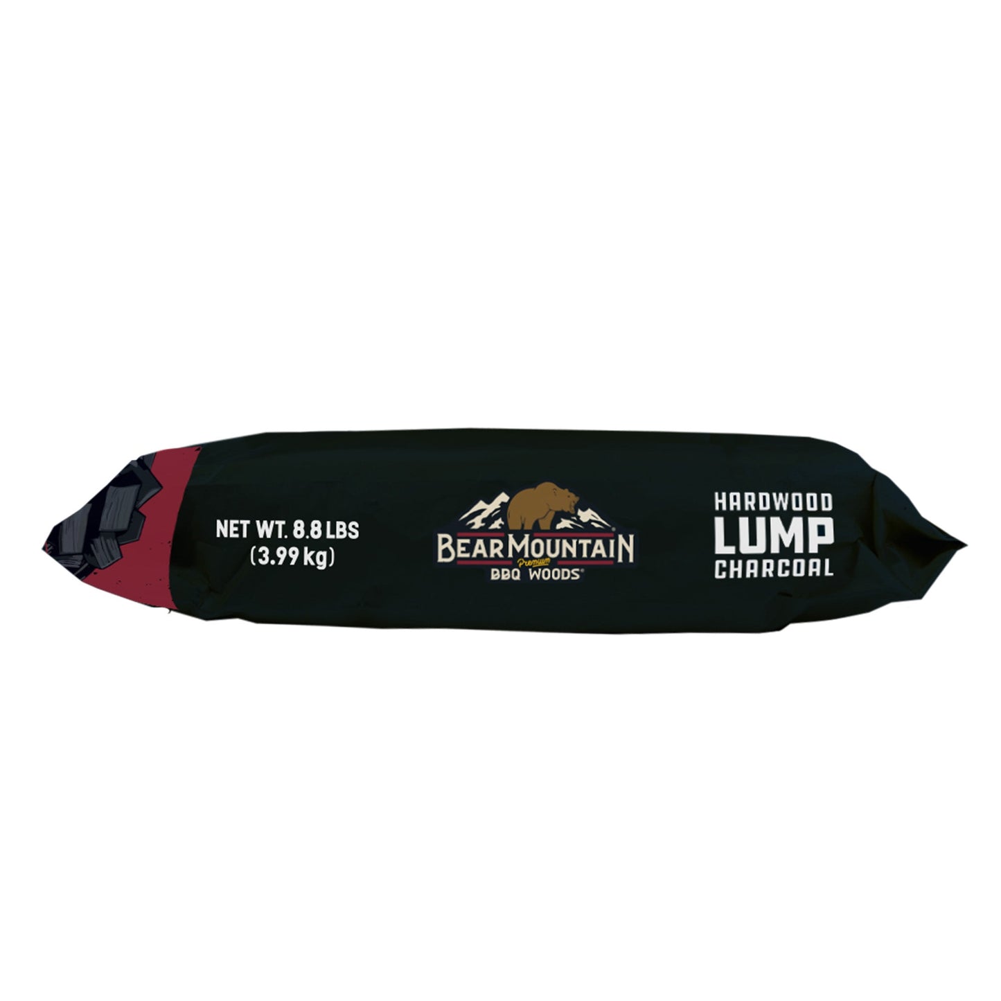 Bear Mountain BBQ Hardwood Lump Charcoal, Premium Grade for BBQ Grills, 8.8 Lbs
