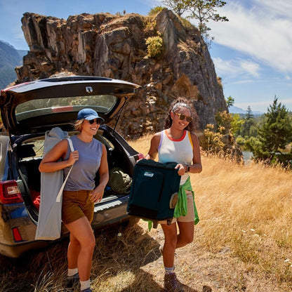 Coleman CHILLER 42-Can Soft-Sided Cooler w/ Wheels, Portable & Insulated, Black