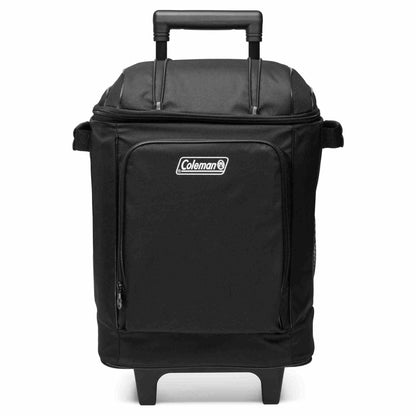 Coleman CHILLER 42-Can Soft-Sided Cooler w/ Wheels, Portable & Insulated, Black