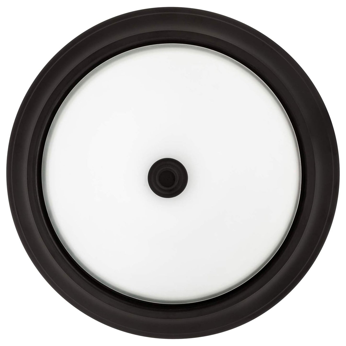 Portage Bay 11 Inch Flush Mount Ceiling Fixture Alabaster Glass Lighting, Bronze