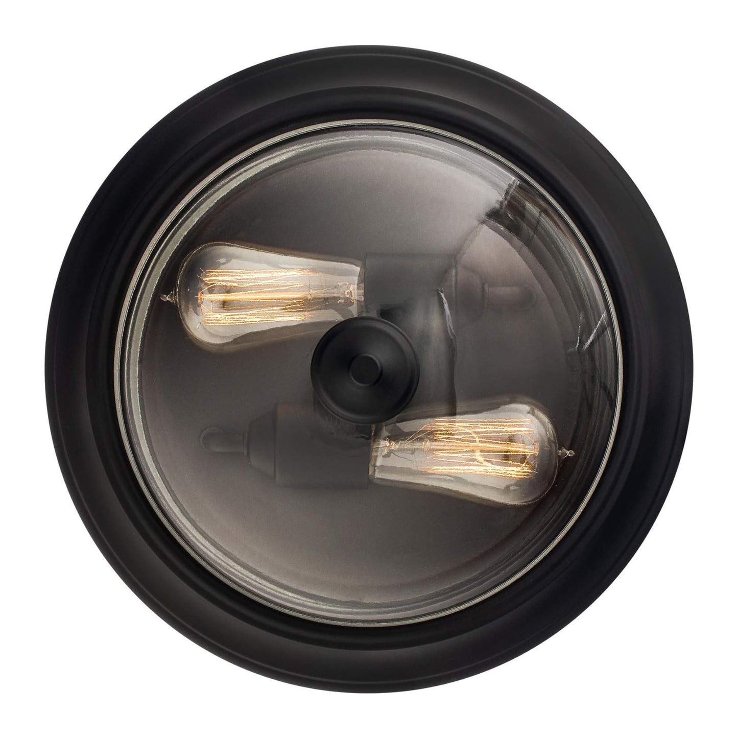 Prominence Home 13” Flush Mount Indoor Ceiling Light, Madalyn, 51379-01, Bronze