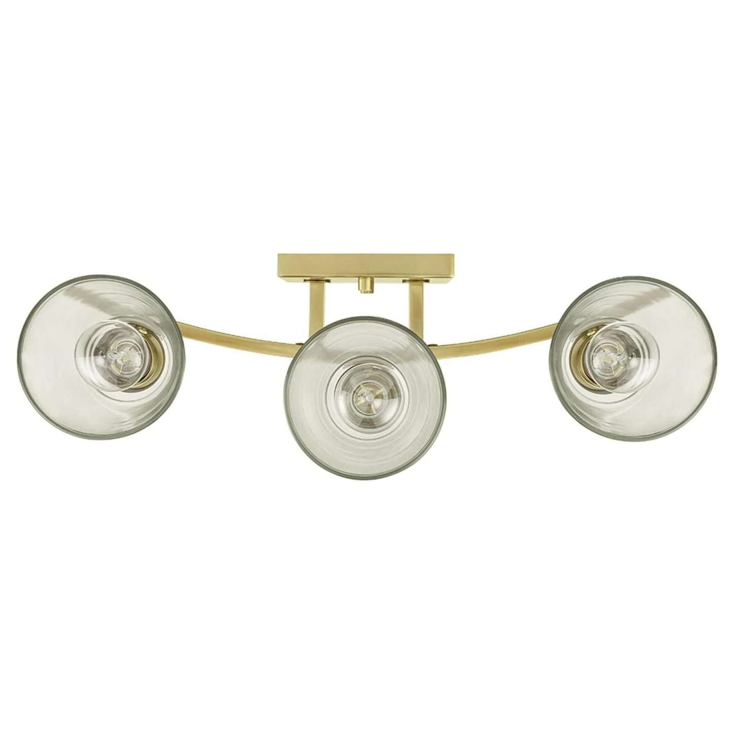 Prominence Home Fairendale 3 Light Bathroom Wall Vanity Light, Soft Gold