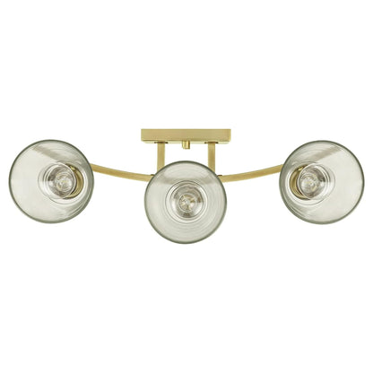 Prominence Home Fairendale 3 Light Bathroom Wall Vanity Light, Soft Gold