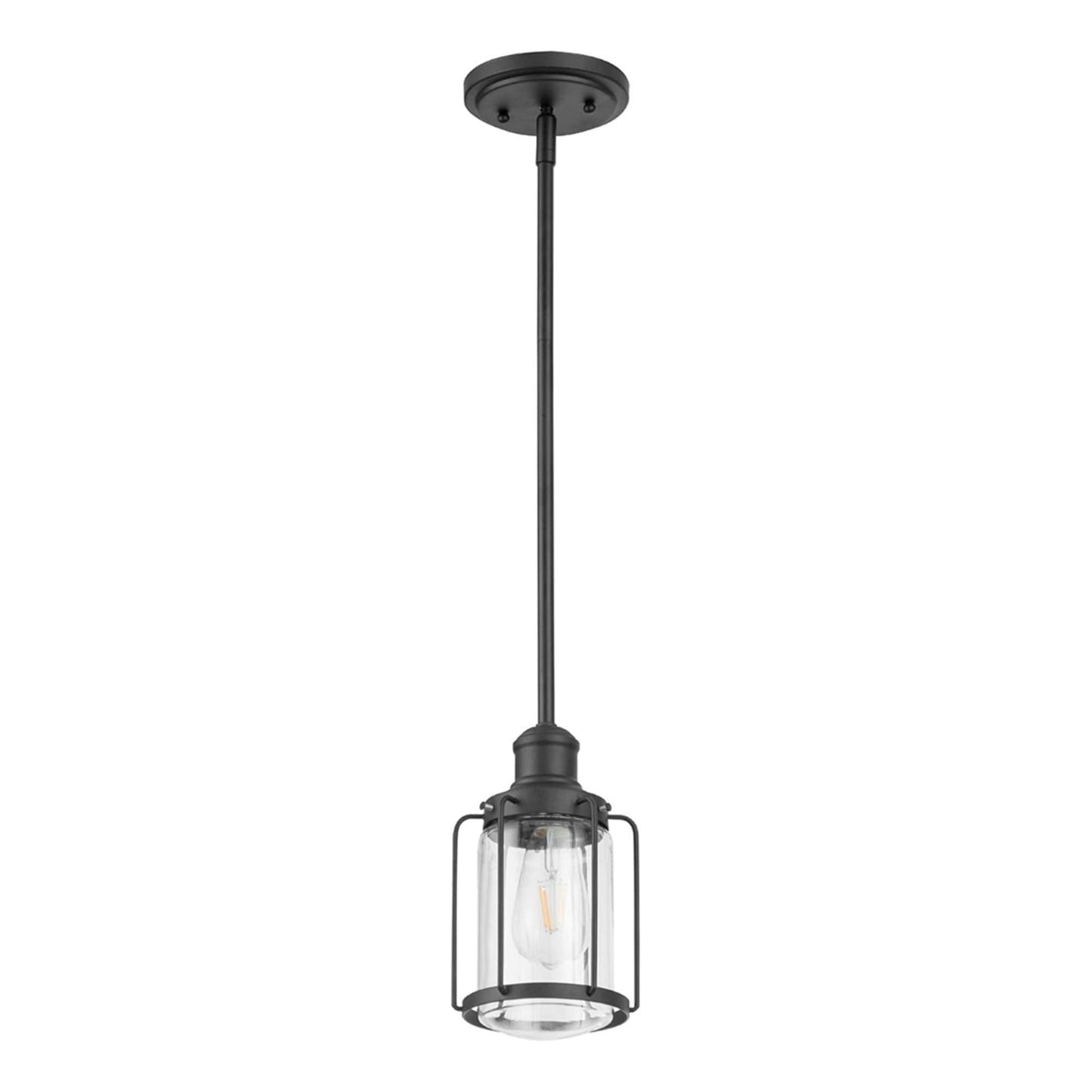 Prominence Home Lincoln Woods 1 Light Kitchen Island Linear Pendant Bar Light