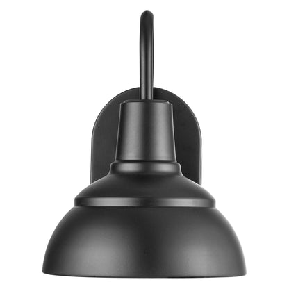 Prominence Home Brightondale Industrial Outdoor Scone Lantern Coach Light, Black