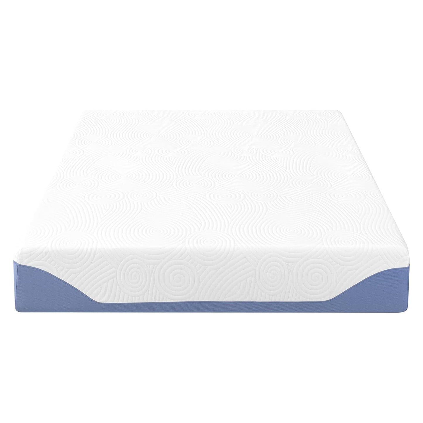 Mellow 10-Inch Cooling Gel-Infused Memory Foam Bed Mattress, Medium-Firm, Queen