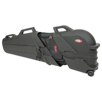 SKB ATA Roto Electric Bass Guitar Hard Case with TSA Locking Latches, Black