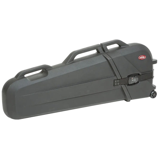 SKB ATA Roto Electric Bass Guitar Hard Case with TSA Locking Latches, Black