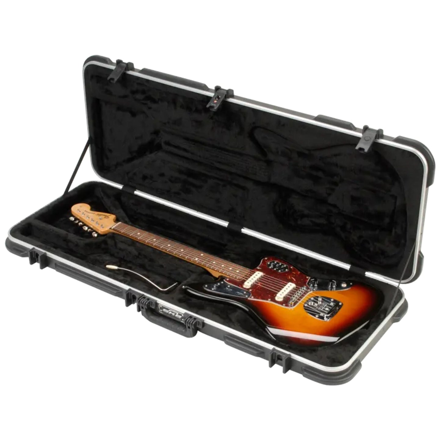 SKB Fender Jaguar/Jazzmaster Hardshell Case with Plush Interior and TSA Latches