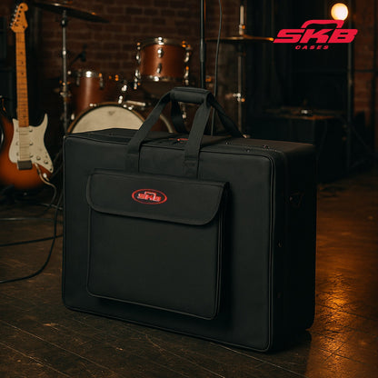 SKB Pedalboard Soft Case Canvas Bag with Padded Interior and Accessory Pouch