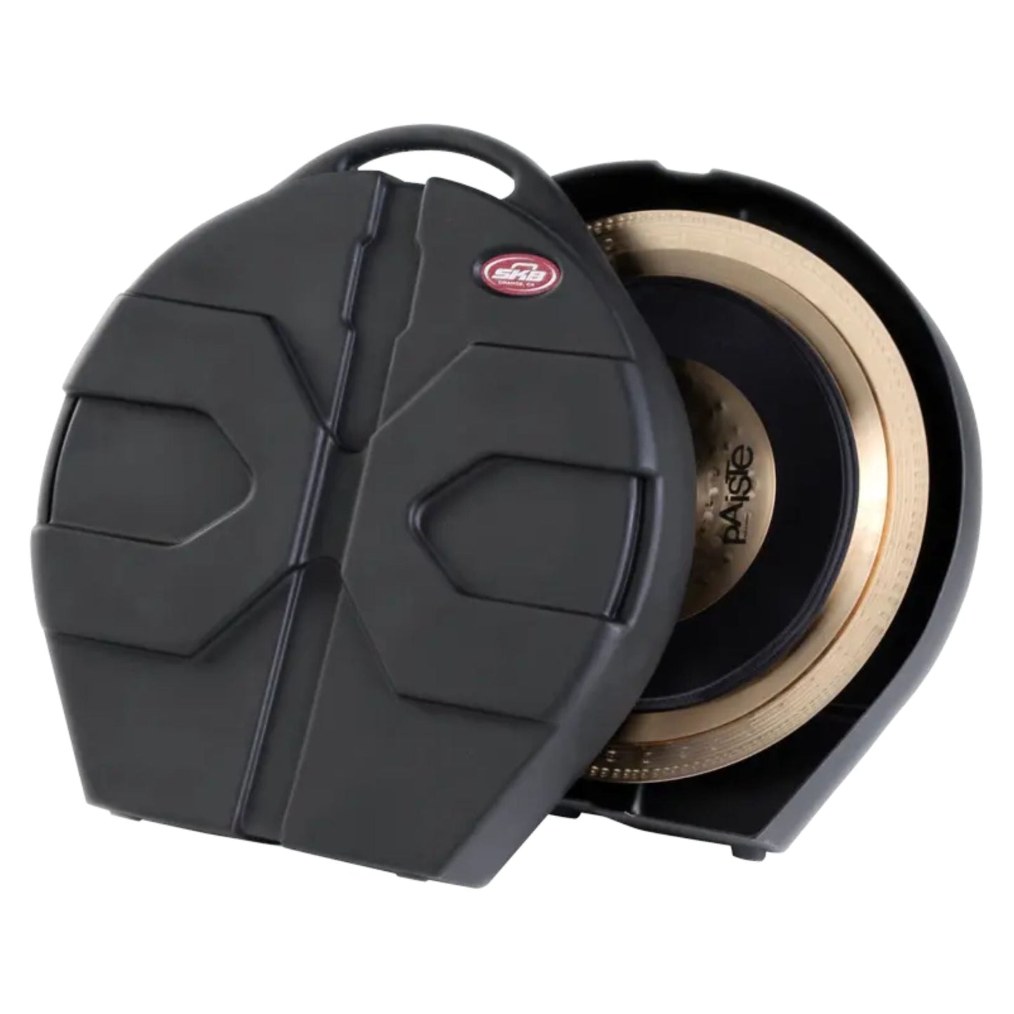 SKB 22 Inch X Cymbal Vault, Roto Hard Case w/ Handle, Storage Pocket & Dividers