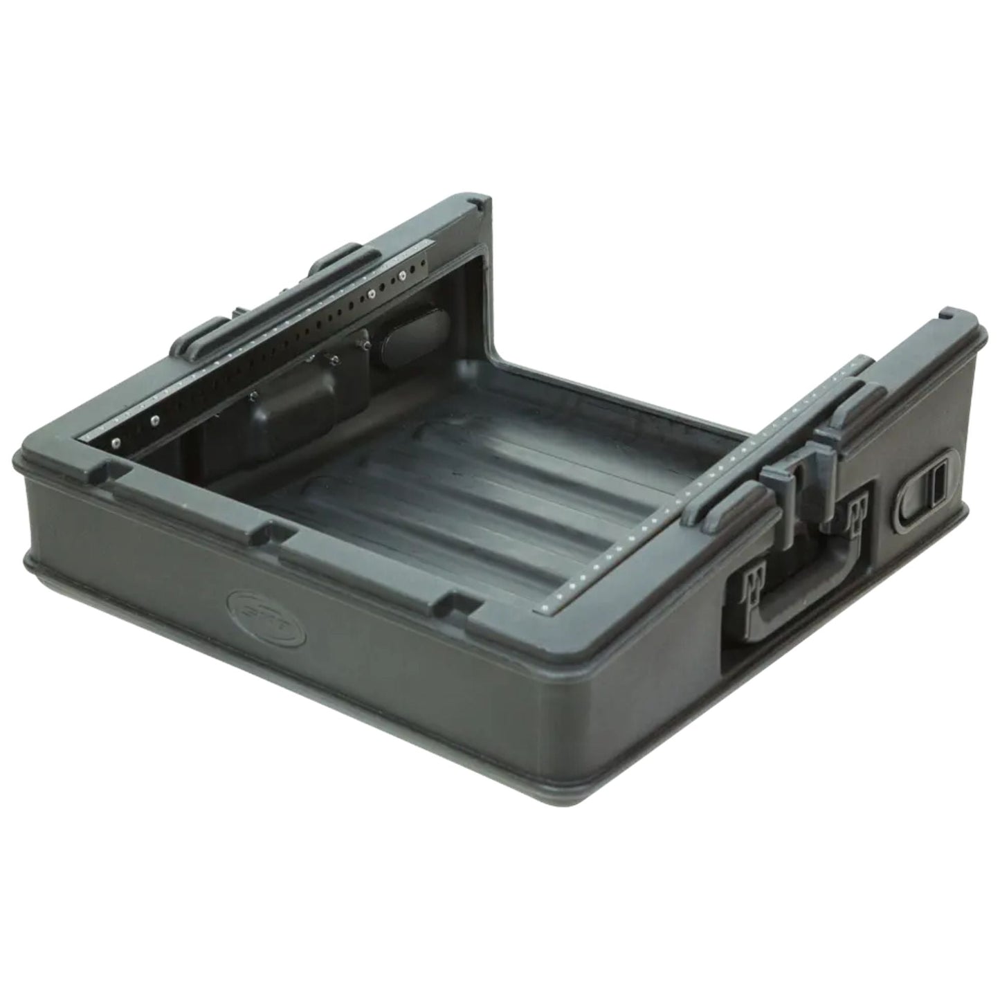 SKB Roto Rack/Mixer Top Console, 10U Slanted Rackmount with, Hard Lid and Door