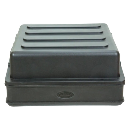SKB Roto Rack/Mixer Top Console, 10U Slanted Rackmount with, Hard Lid and Door