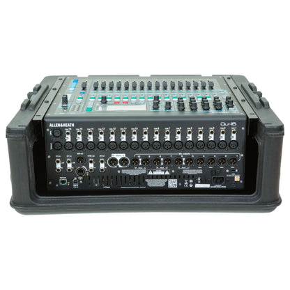 SKB Roto Rack/Mixer Top Console, 10U Slanted Rackmount with, Hard Lid and Door