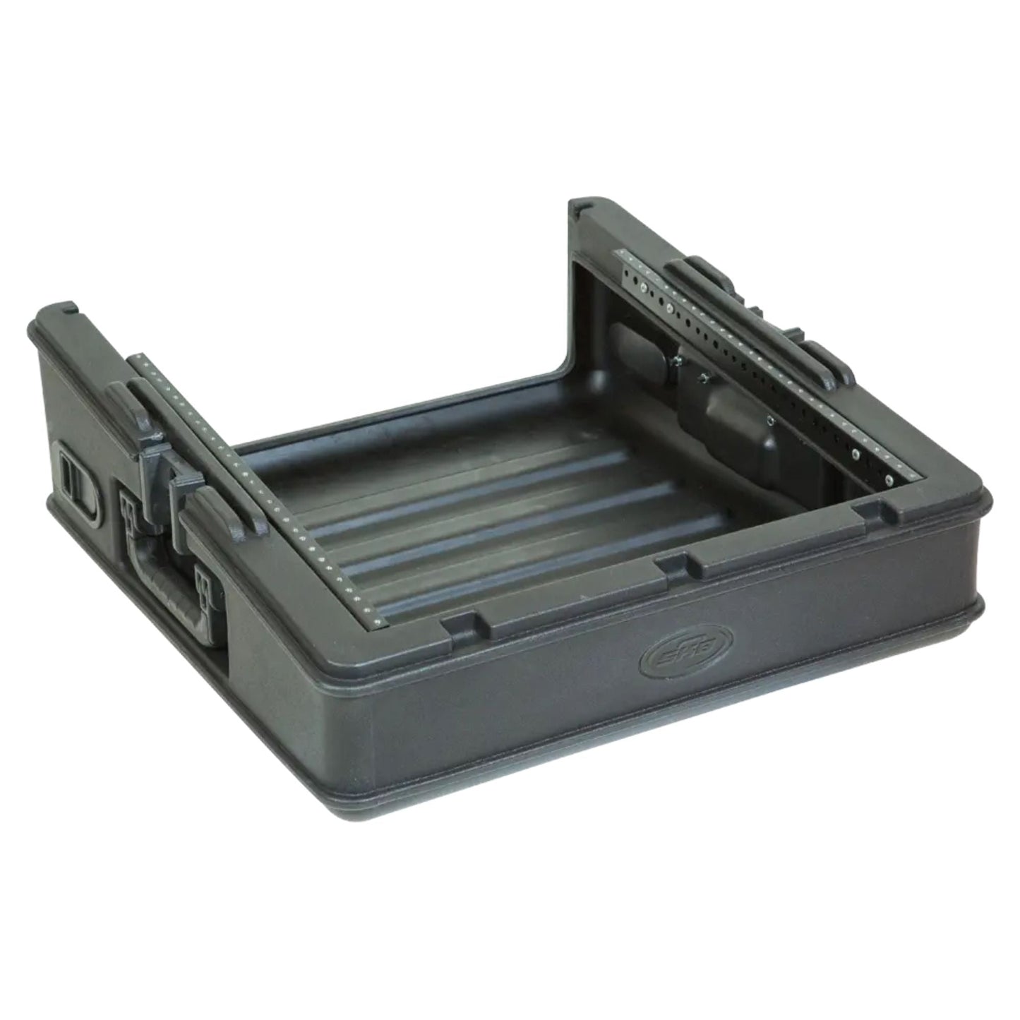 SKB Roto Rack/Mixer Top Console, 10U Slanted Rackmount with, Hard Lid and Door