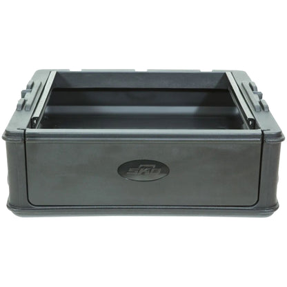 SKB Roto Rack/Mixer Top Console, 10U Slanted Rackmount with, Hard Lid and Door