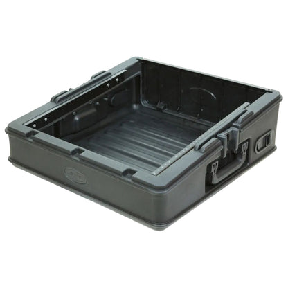 SKB Roto Rack/Mixer Top Console, 10U Slanted Rackmount with, Hard Lid and Door