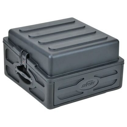 SKB Roto Rack/Mixer Console, 10U Slanted Rackmount on top, 2U Rackmount in Front