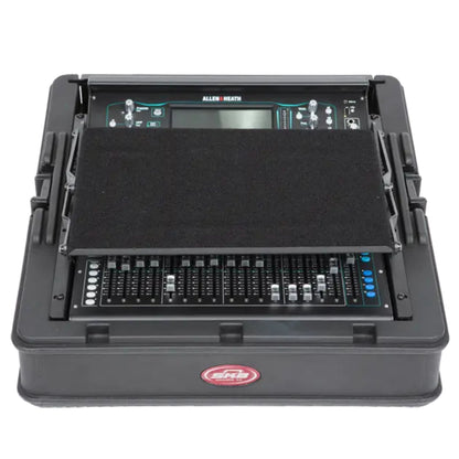 SKB Steel Rack Ears Mounting Hardware for Allen & Heath SQ5 Mixer Storage, Black