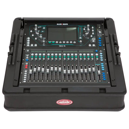 SKB Steel Rack Ears Mounting Hardware for Allen & Heath SQ5 Mixer Storage, Black