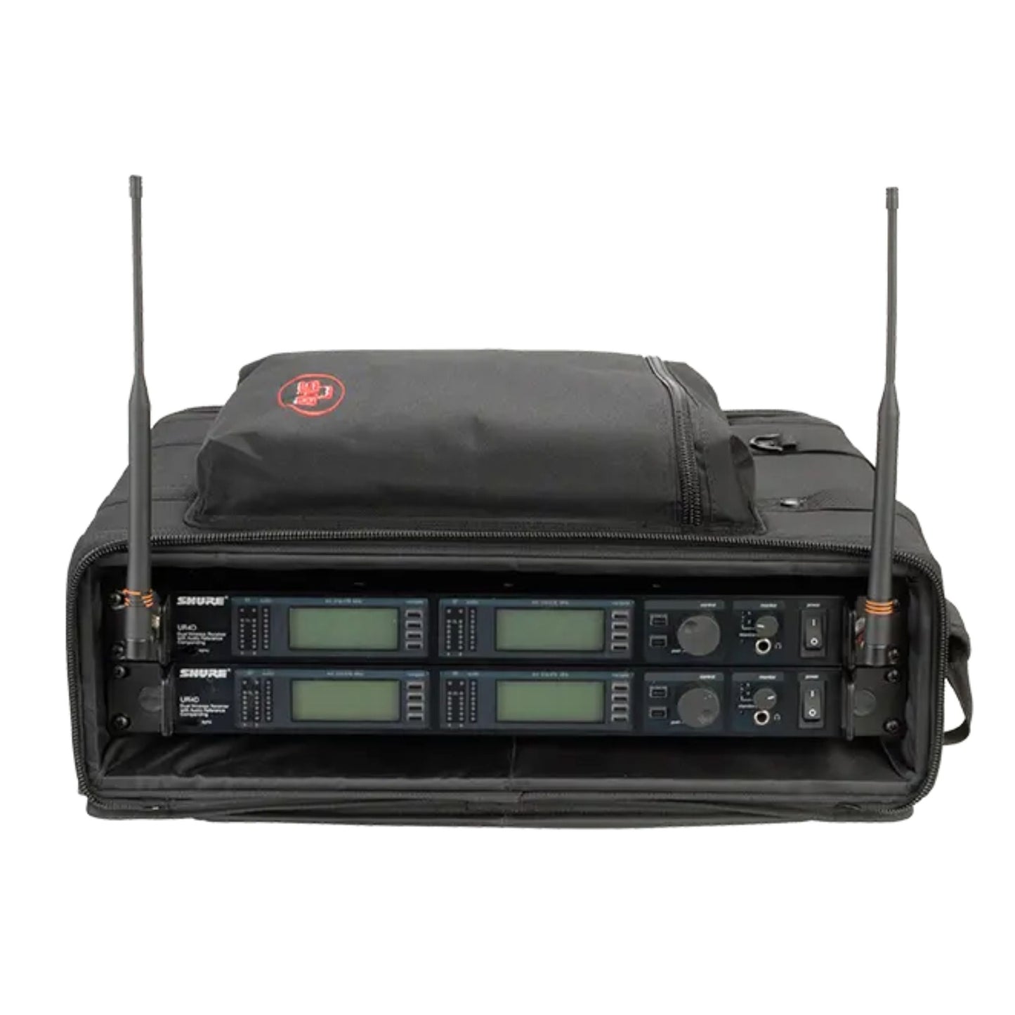 SKB Cases 2U Soft Rack Case for Wireless Microphone Systems with Steel Rails