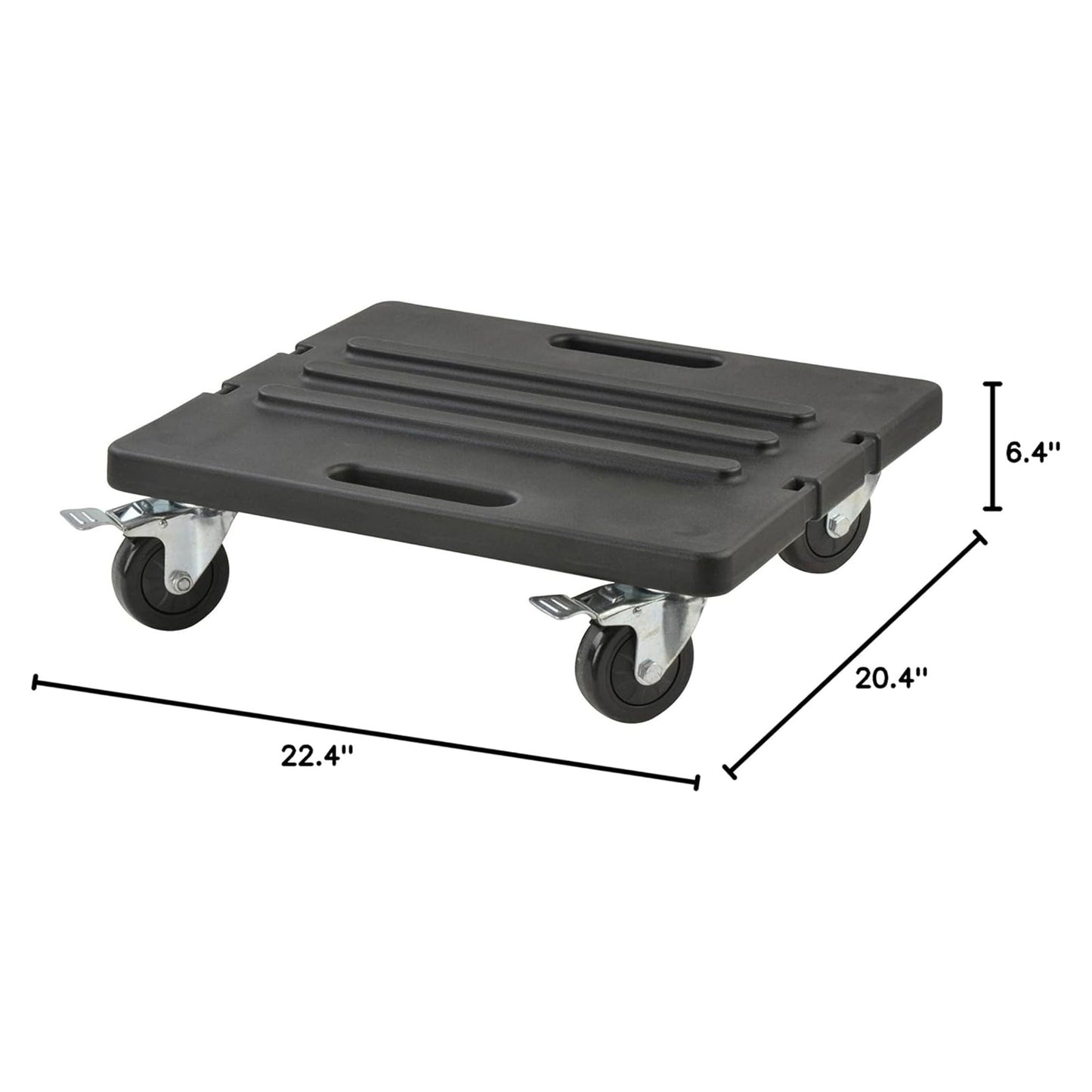 SKB Roto Rack/Shallow Rack Caster Platform with 4 Locking Wheels for Transport
