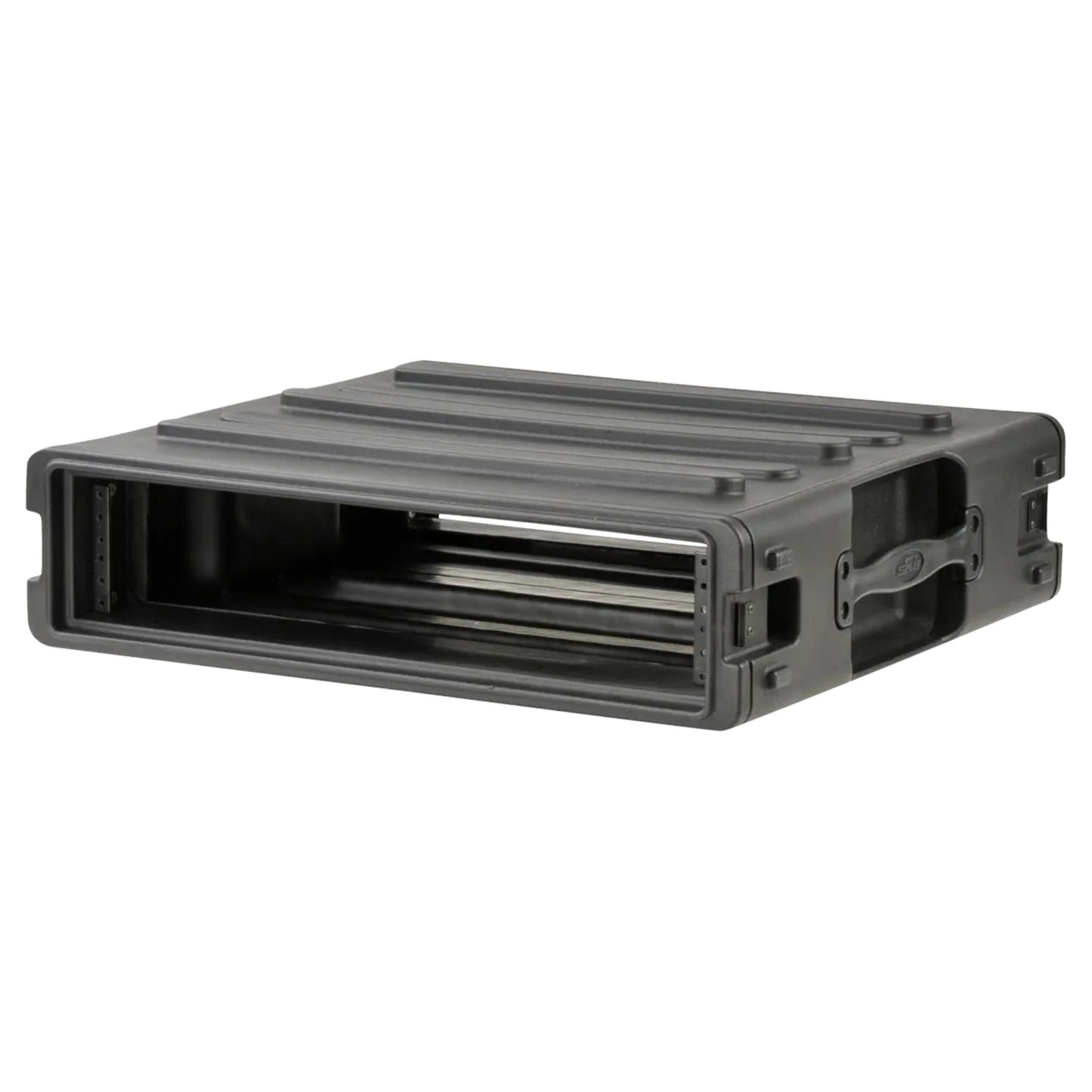 SKB 2U Roto Rack Case Polyethylene Gear Protector, Stackable, Waterproof, Black