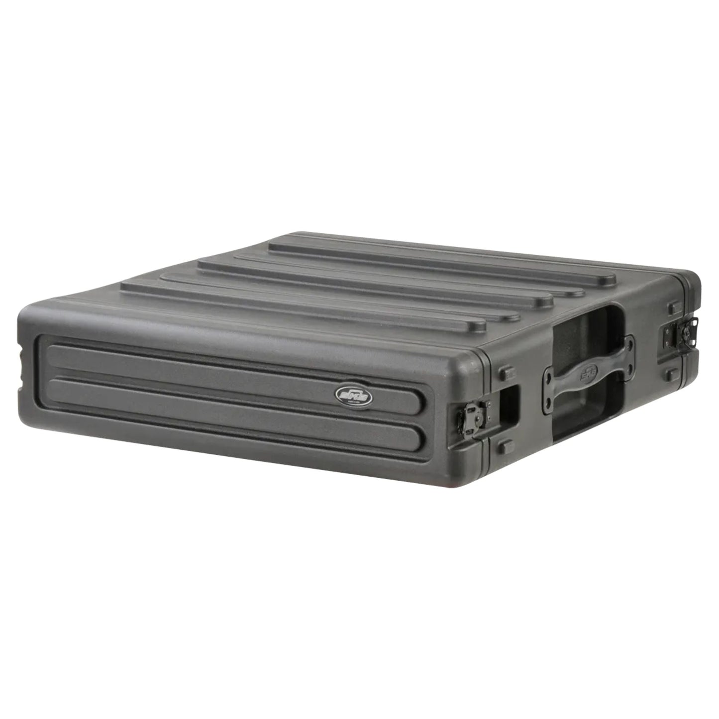 SKB 2U Roto Rack Case Polyethylene Gear Protector, Stackable, Waterproof, Black