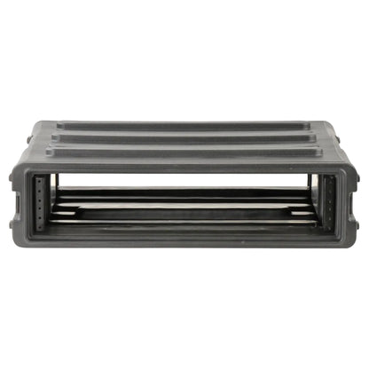 SKB 2U Roto Rack Case Polyethylene Gear Protector, Stackable, Waterproof, Black