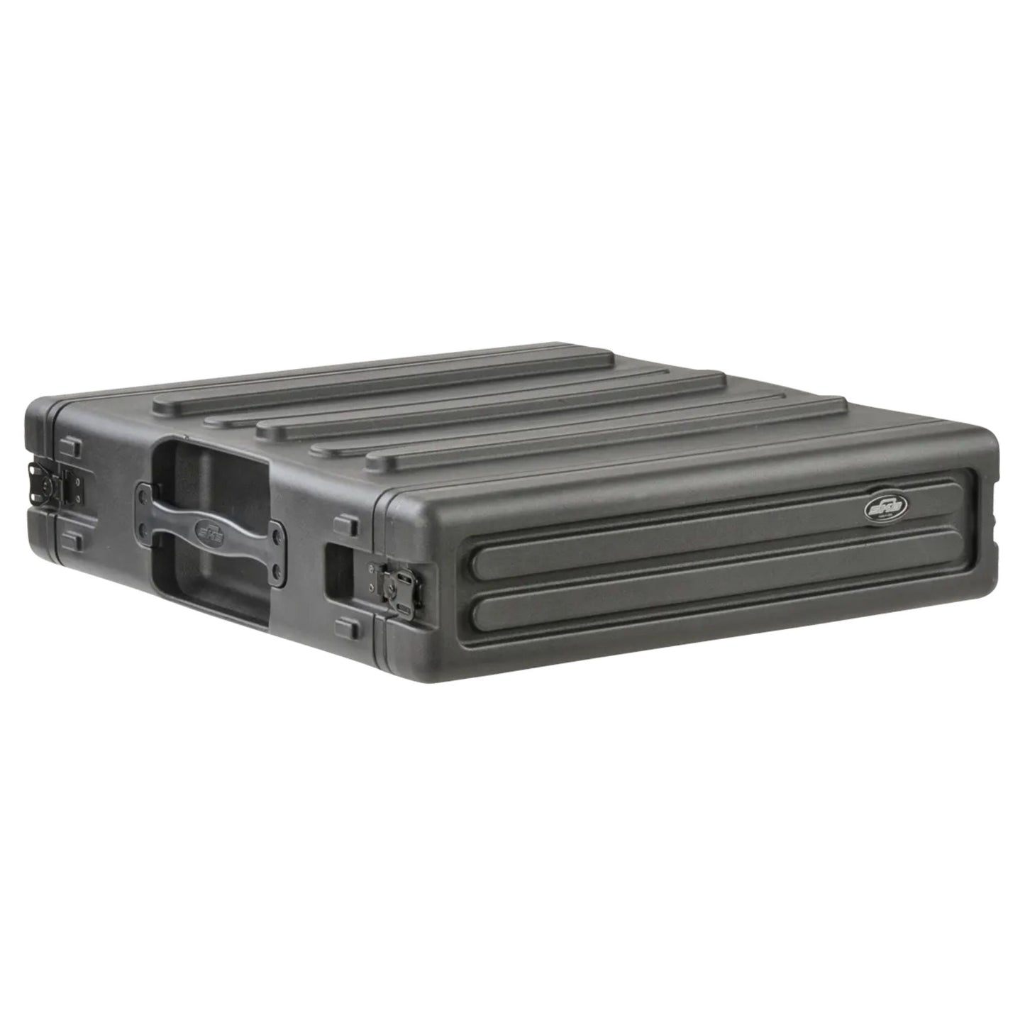 SKB 2U Roto Rack Case Polyethylene Gear Protector, Stackable, Waterproof, Black