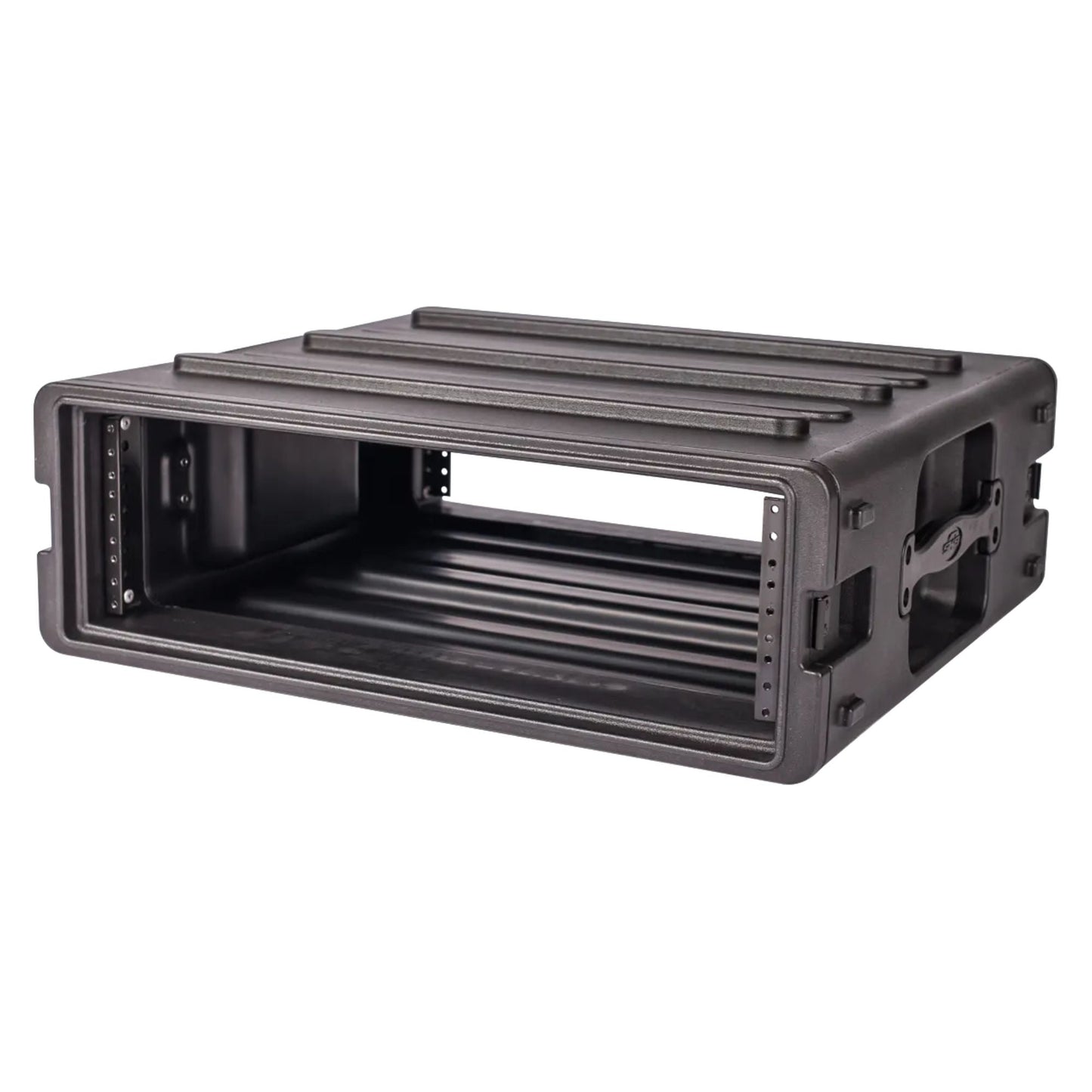 SKB 3U Roto Rack Case Polyethylene Gear Protector, Stackable, Waterproof, Black
