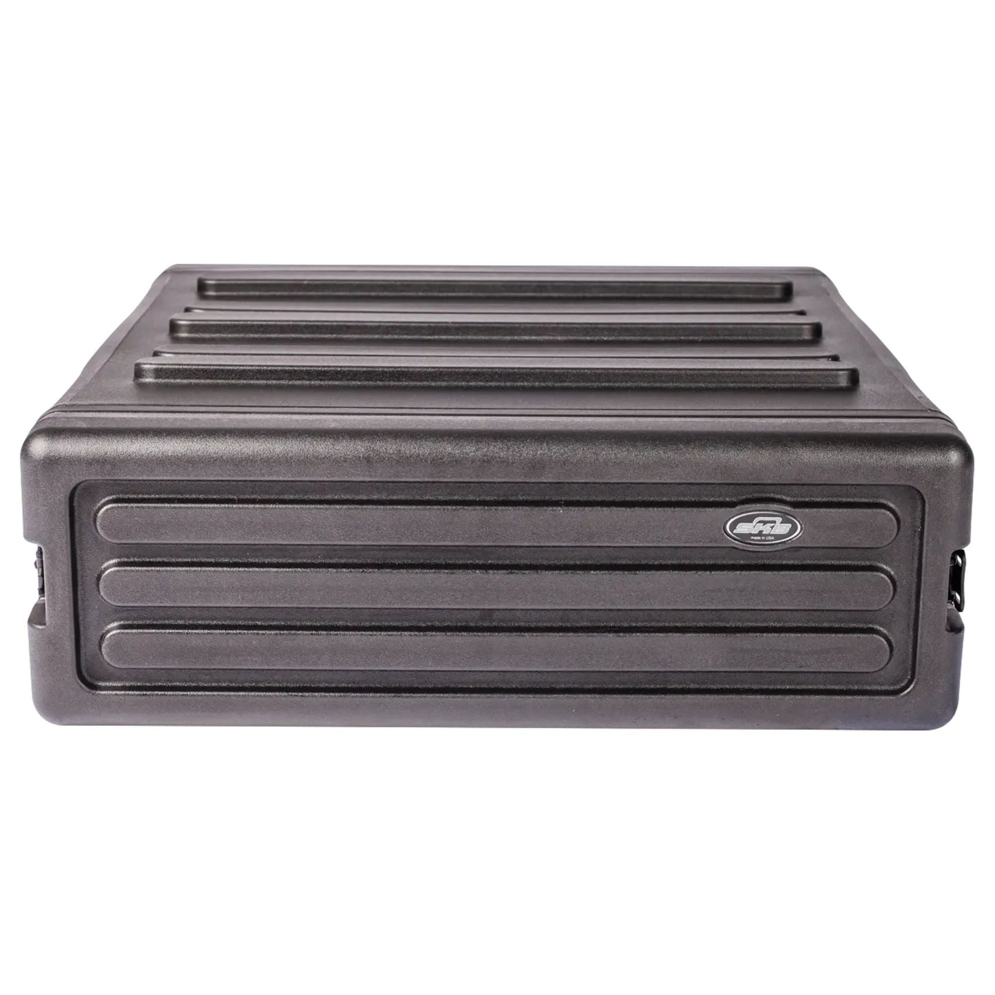 SKB 3U Roto Rack Case Polyethylene Gear Protector, Stackable, Waterproof, Black