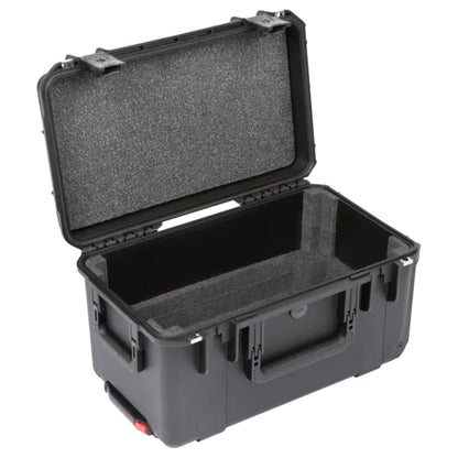 SKB iSeries 3U Shallow Fly Rack, Waterproof Polypropylene Hard Case, 9 Inch