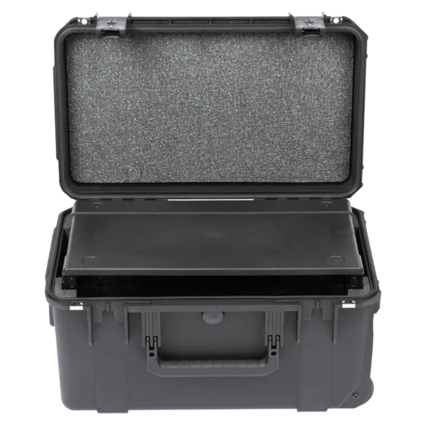 SKB iSeries 3U Shallow Fly Rack, Waterproof Polypropylene Hard Case, 9 Inch