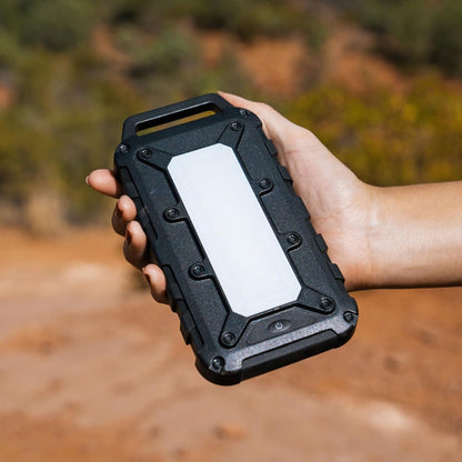 Lion Energy Lion Cub Portable Power Bank with Built-In 50 Lumens Floodlight