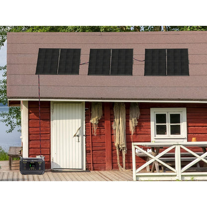 Lion Energy 100 Watt 24V Portable Solar Panel for RV, Outdoor Camping and Travel