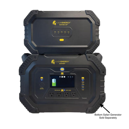 Lion Energy Safari Expansion Pack XP, Portable Power Station, 4300 Wh Capacity