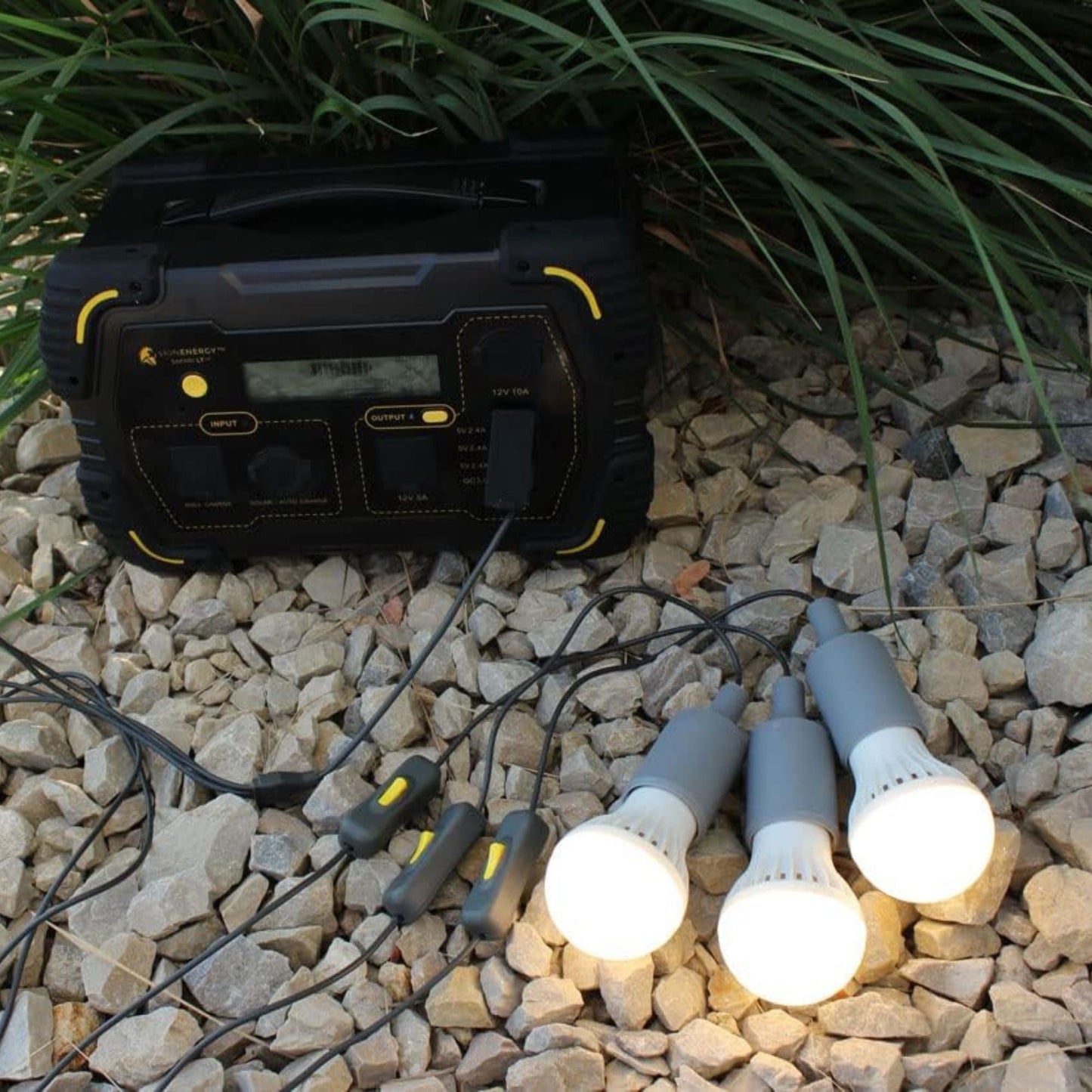 Lion Energy 3 Pack LED String Light Bulb with 15-Foot Cord and USB Connector