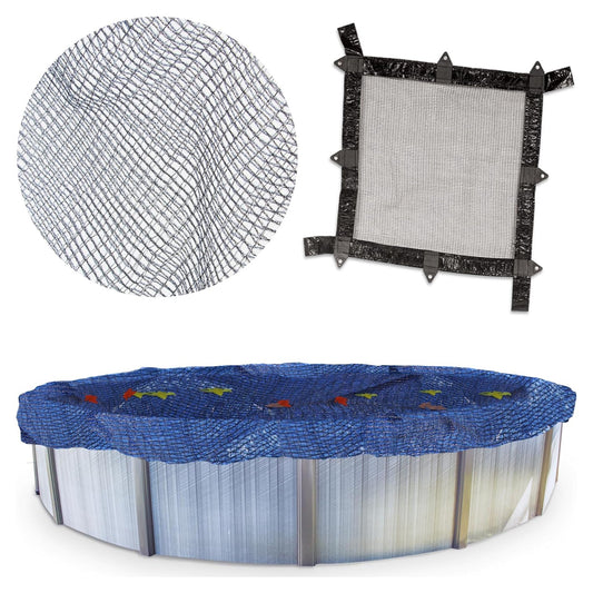 Swimline Hydrotools Leaf Net Winter Pool Cover for 33 Ft Above Ground Pools