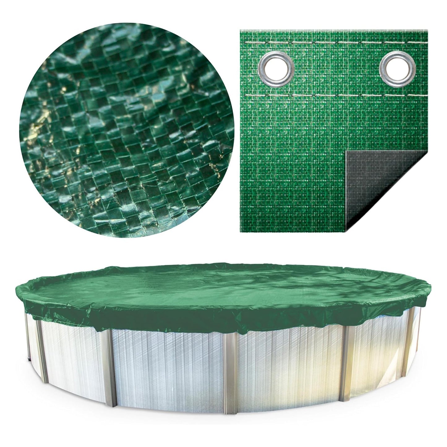 Swimline Hydrotools Supreme Guard Winter Cover for 21' Above Ground Round Pools