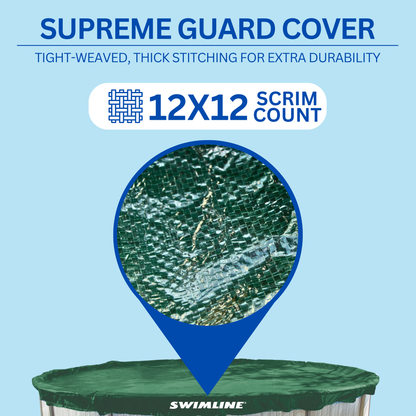 Swimline Hydrotools Supreme Guard Winter Cover for 25' Above Ground Round Pools