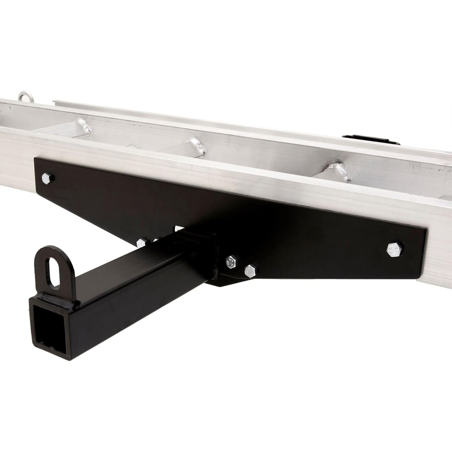 Black Widow Dirt Bike Carrier with Wheel Chock and 400 Pound Capacity, Silver - Find Fresh Goods